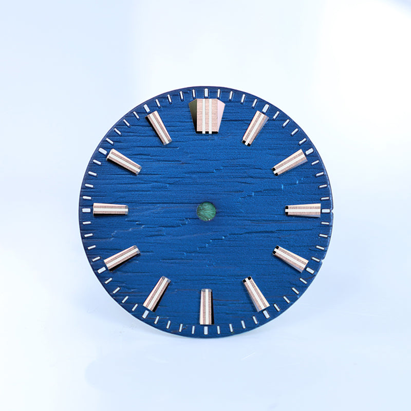 New Birch Blue Lume Dial