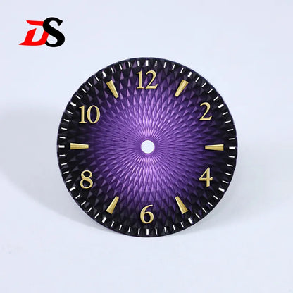 28.5mm Dial Number Pineapple Face Dial Gradient Suitable for NH35NH38 Movement No Date Dial
