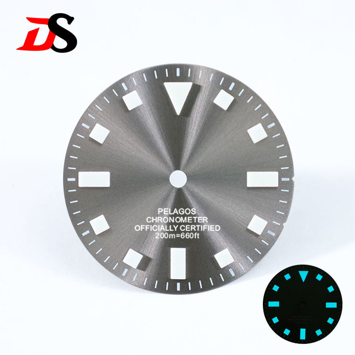 No Date Retro Pelagos Sun Blue/green Luminous Dial GMT50 Layer