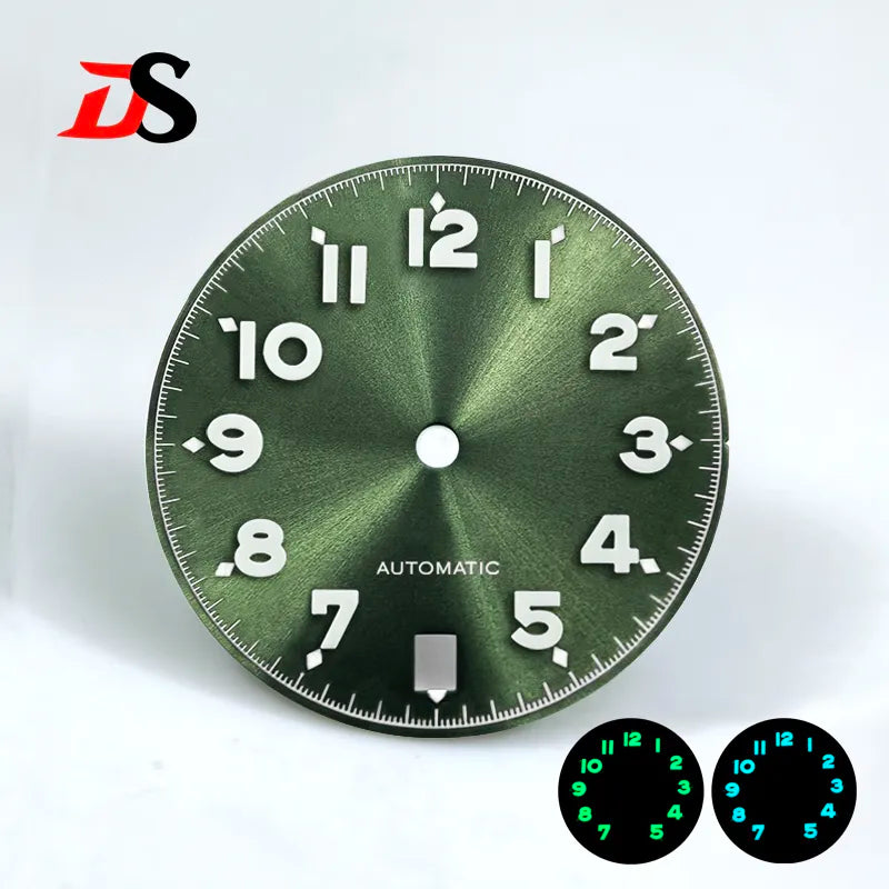 NH35 Dial 28.5mm Forerunner Dial BGW9 C3 Lume Number