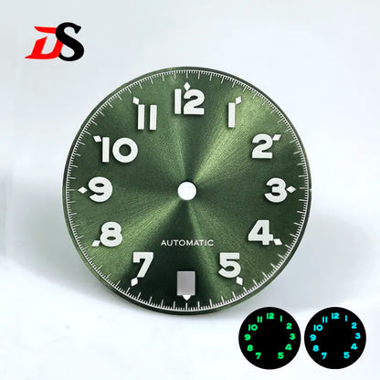 NH35 Dial 28.5mm Forerunner Dial BGW9 C3 Lume Number