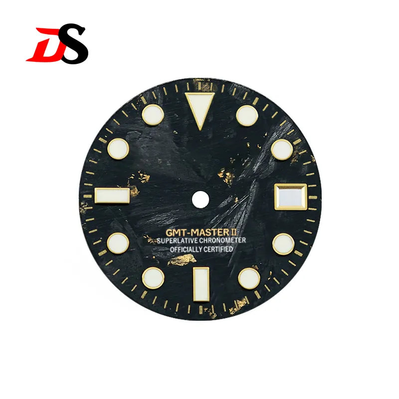 Carbon Fiber Dial 28.5mm GMT-MASTER II NH34 Movement