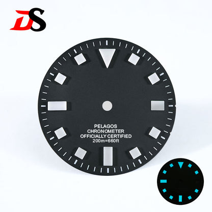 Retro Pelagos Sun Blue/green Luminous Dial Date GMT50 Layer