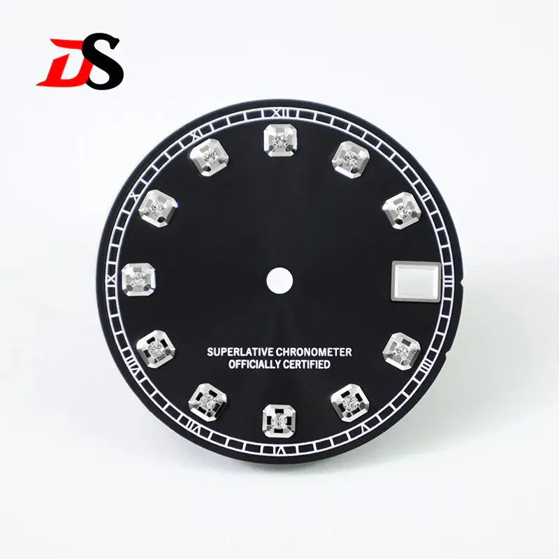 Zircon DATE JUST Dial NH35 Simulated Diamond Index