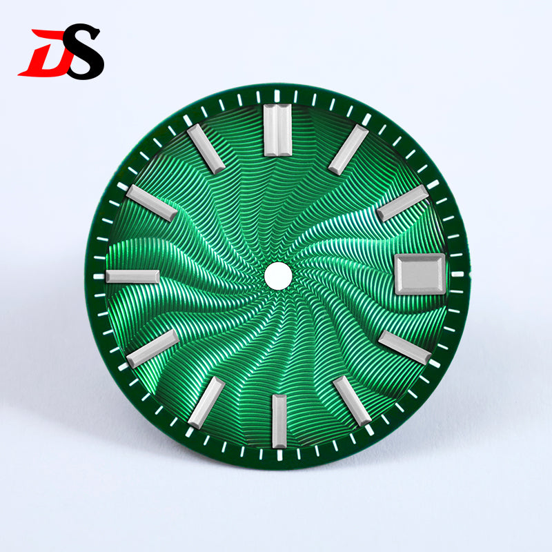 Guilloche Dial No Lume Sterile 28.5mm NH35NH34 Movement 3 O'clock /6O'clock /no Date