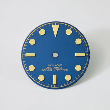 28.5mm Matte Retro Dial Tudo BGW9 C3 Luminous NH35 movement
