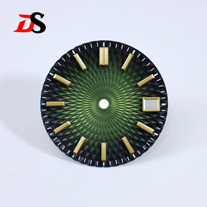 28.5mm Dial Pineapple Face Dial Diamond Pattern No Lume for NH35NH36 Movement
