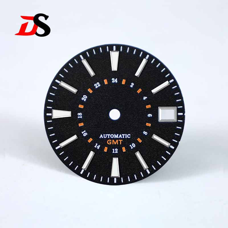 Spark Texture Dial GMT Blue Lume 28.5mm NH34 Movement