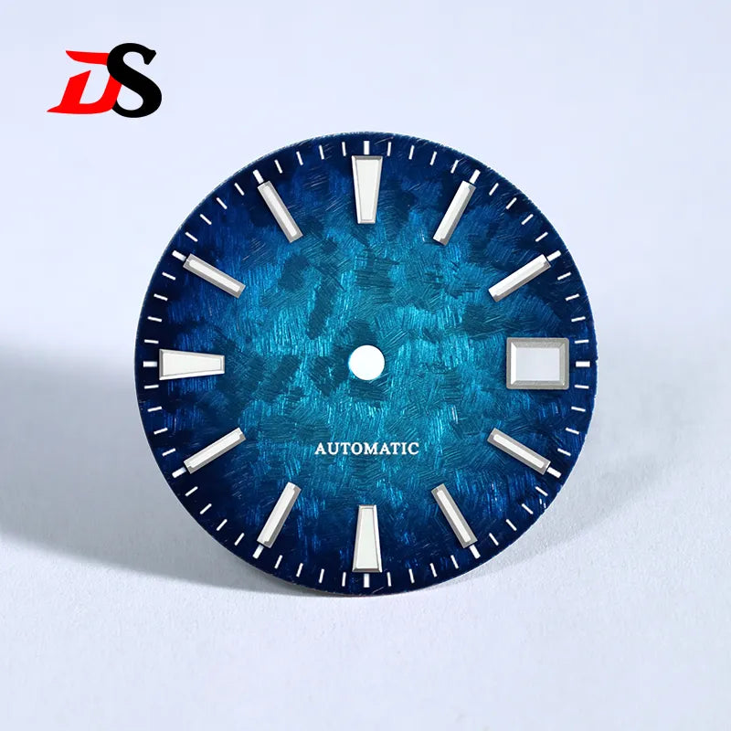 62GS Mod Xinzhou Sakura Dial NH35 Movement Blue Lume 28.5mm SKX007 GS Mod