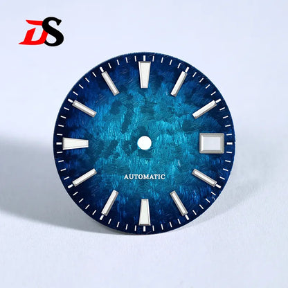 62GS Mod Xinzhou Sakura Dial NH35 Movement Blue Lume 28.5mm SKX007 GS Mod