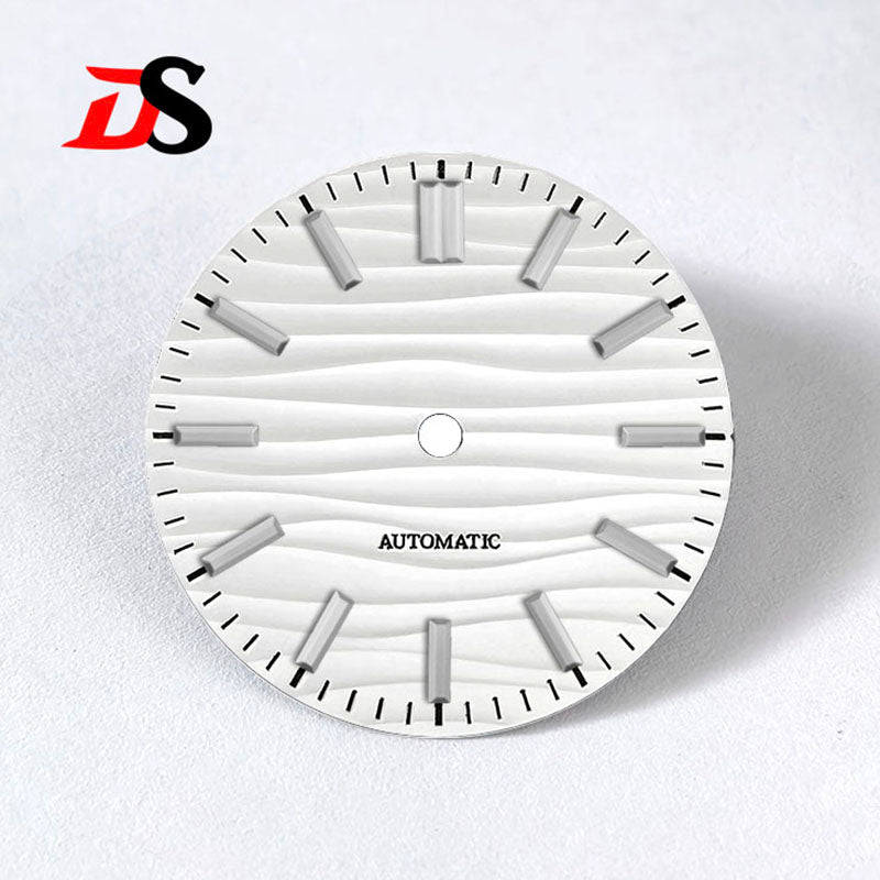 Sea Wave Dial No Date No Lume/blue lume NH35 Dial