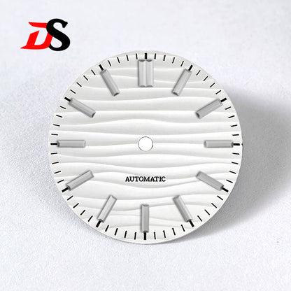 Sea Wave Dial No Date No Lume/blue lume NH35 Dial