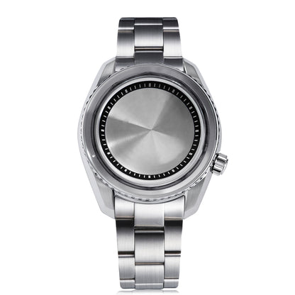 SPB185 42mm Case No Bezel Two-way Rotation NH34 NH35 Three-bead Strap