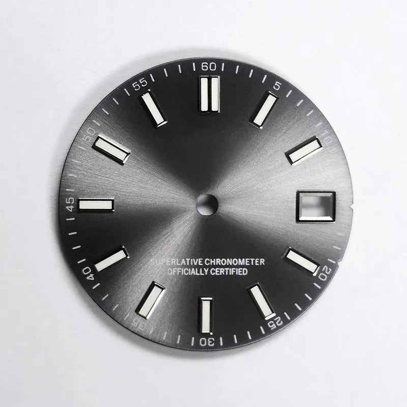 Date just Dial Number minute mark