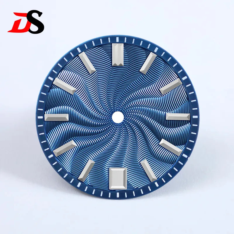 Guilloche Dial Envelope Index No Lume Sterile 28.5mm NH35NH34 Movement 3 O'clock /6O'clock /no Date