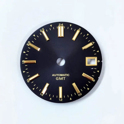 GMT Dial Gold Text