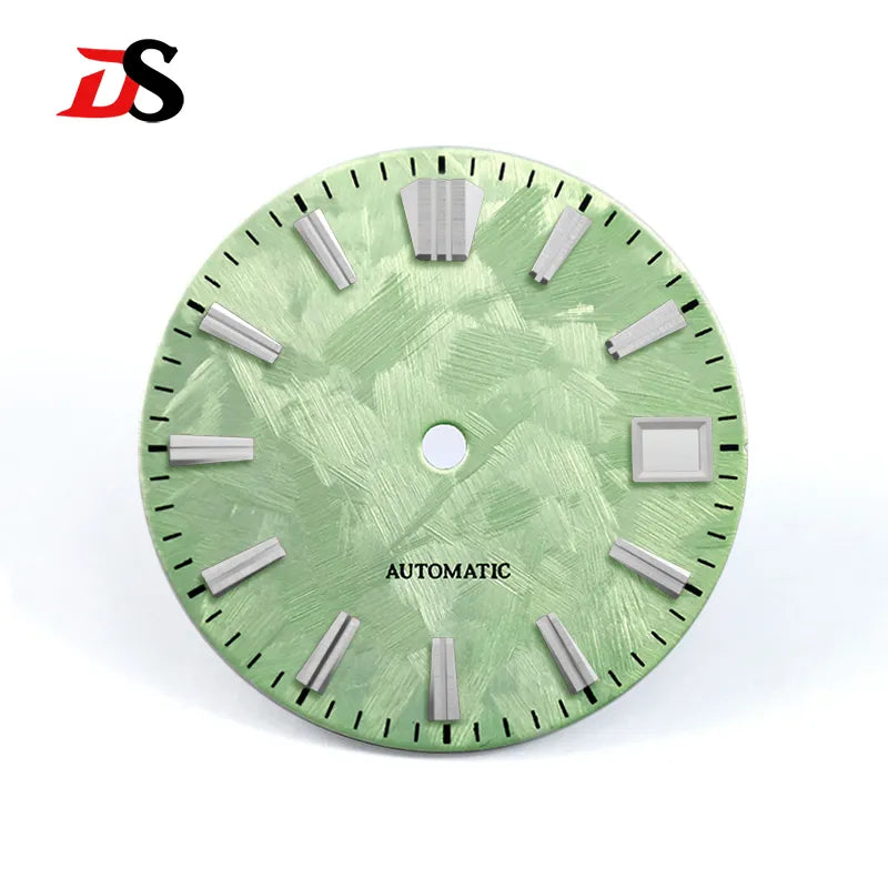 28.5mm Shunbun Sakura Sea of Clouds Dial NH35 No Lume for SKX007 GS Mod