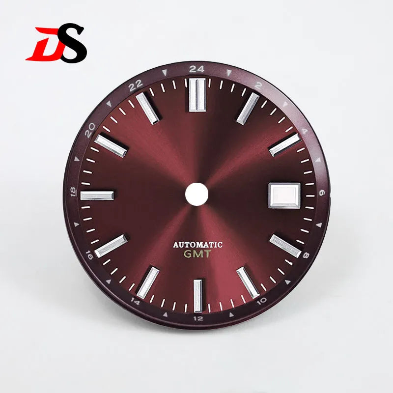 32.5mm GMT Sunburst Dial for 40mm 44GS Case NH34