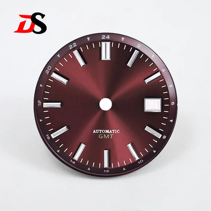 32.5mm GMT Sunburst Dial for 40mm 44GS Case NH34