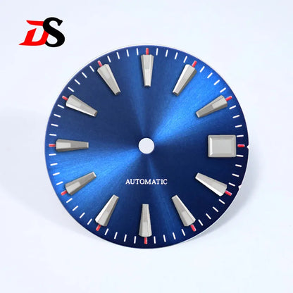 Matte 28.5mm Sunburst Dial BGW9 C3 Lume Orange Date Index NH35 Movement