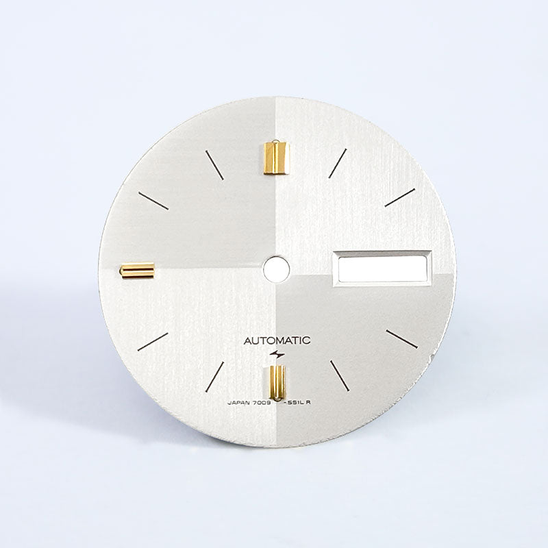 Sunburst Silver S OEM No Luminous Dial NH36 28.5mm