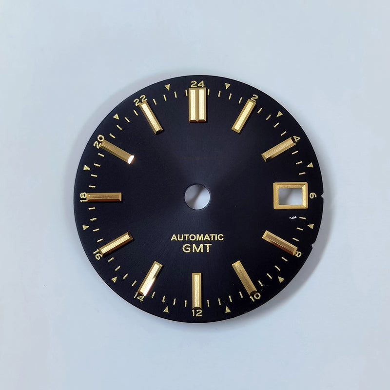 GMT Dial Gold Text