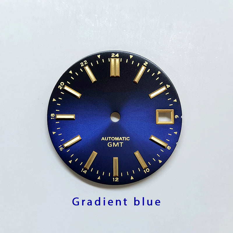 GMT Dial Gold Text