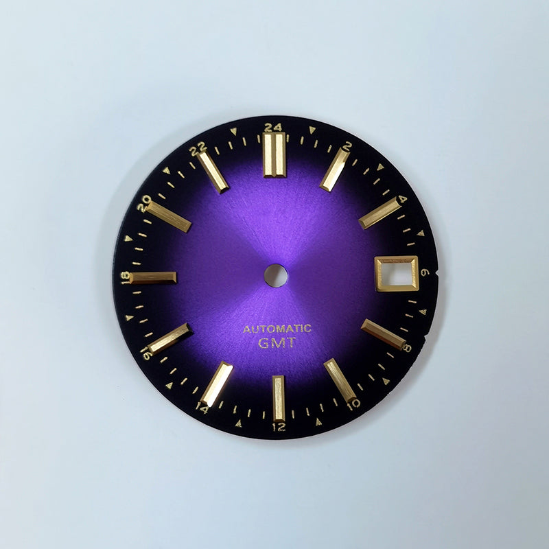 GMT Dial Gold Text