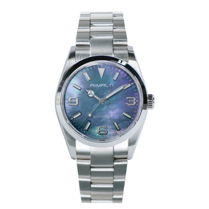 RIMALTI Man Luxury Watch 36mm Blue Lume Fashion Classic Casual Watch Unisex Automatic Mechanical Movement 10Bar