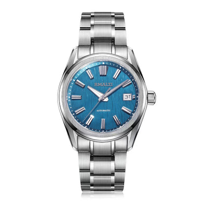 High-quality Birch Texture Men's Watch Automatic Mechanical Watch Sapphire NH35 Movement Waterproof