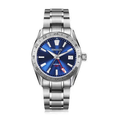 Waterproof high-quality sunburst texture men's watch automatic mechanical watch sapphire NH34GMT movement