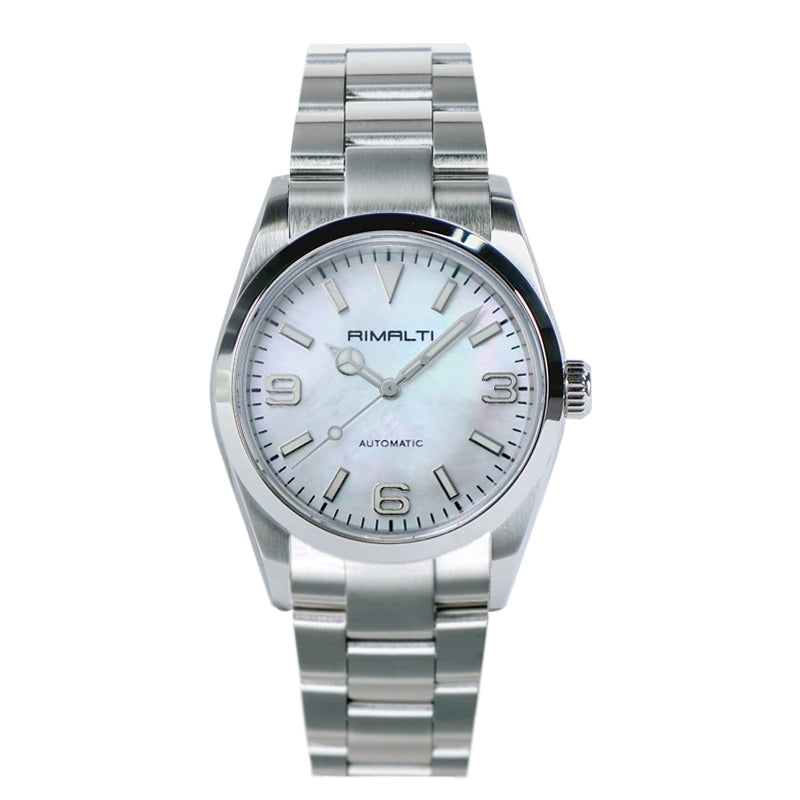 RIMALTI Man Luxury Watch 36mm Blue Lume Fashion Classic Casual Watch Unisex Automatic Mechanical Movement 10Bar