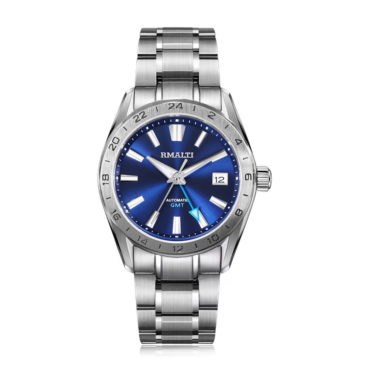 Waterproof high-quality sunburst texture men's watch automatic mechanical watch sapphire NH34GMT movement