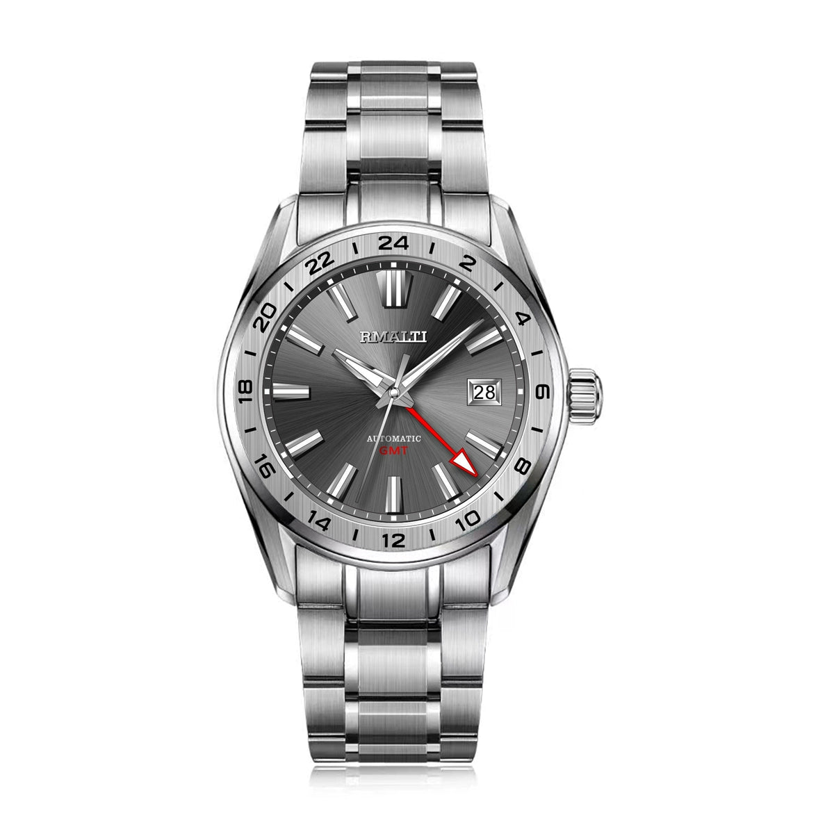 Waterproof high-quality sunburst texture men's watch automatic mechanical watch sapphire NH34GMT movement