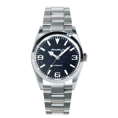 RIMALTI Man Luxury Watch 36mm Blue Lume Fashion Classic Casual Watch Unisex Automatic Mechanical Movement 10Bar