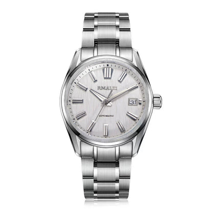 High-quality Birch Texture Men's Watch Automatic Mechanical Watch Sapphire NH35 Movement Waterproof