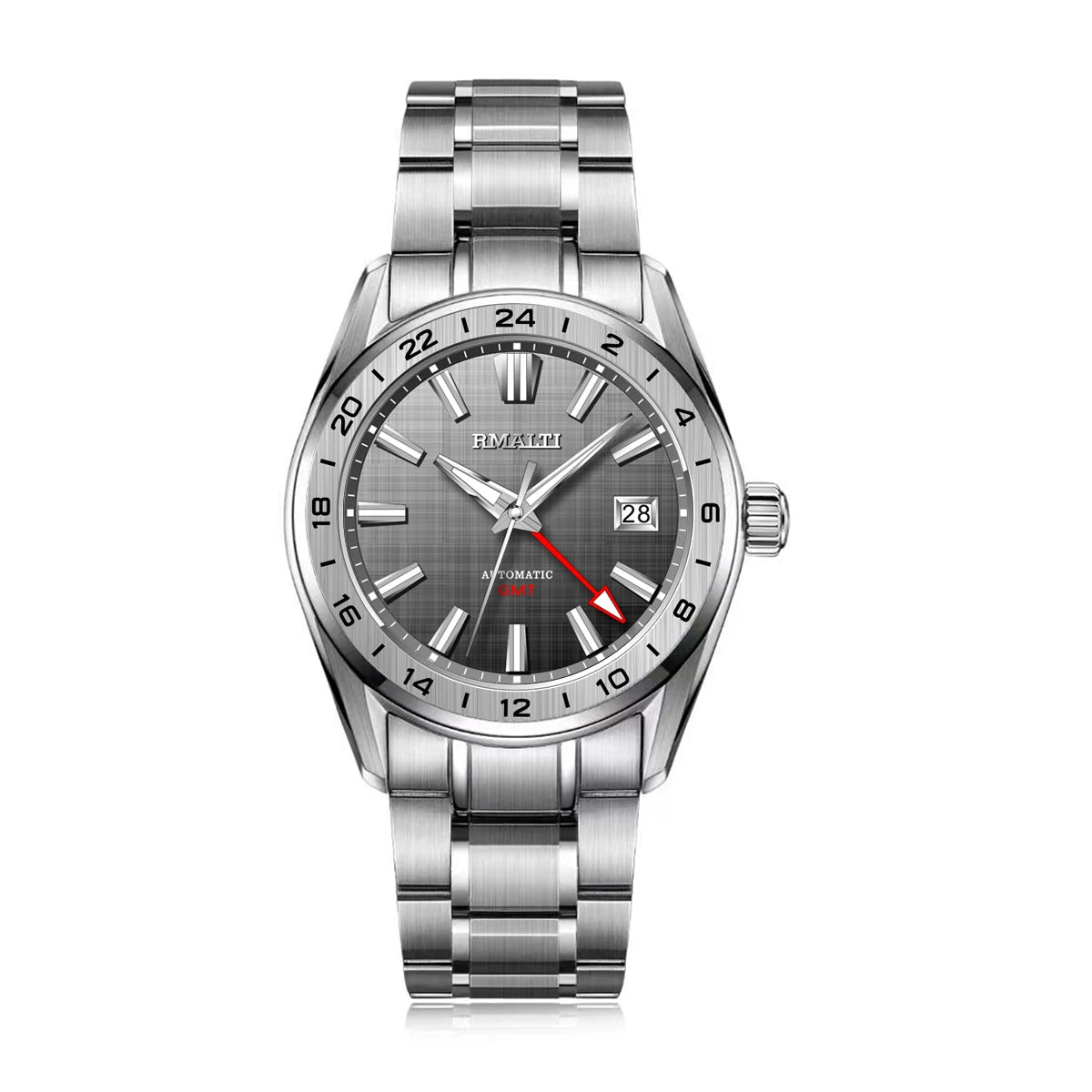 Waterproof high-quality sunburst texture men's watch automatic mechanical watch sapphire NH34GMT movement
