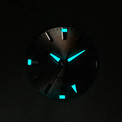 NH35 Dial Sakura Dial 28.5mm Blue Lume SKX007 for NH35NH36 Automatic Movement
