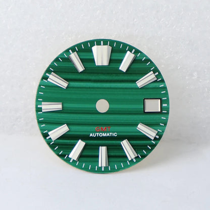 Malachite Dial For NH34  Natural Stone