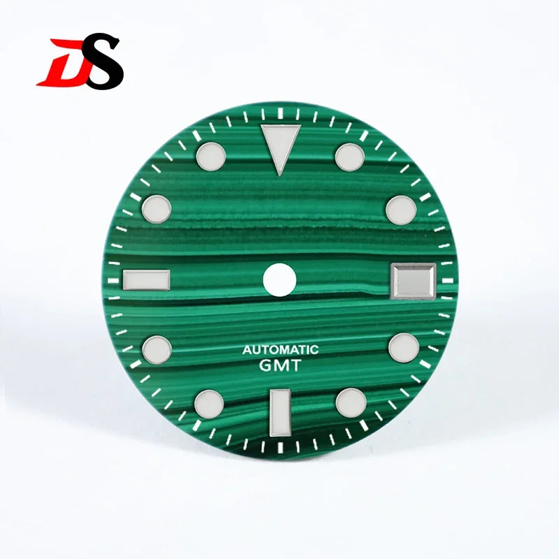 Malachite Dial For NH34  Natural Stone