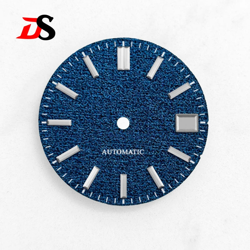 28.5mm Blue Series Dial A Variety of Grain Date NH35 NH34