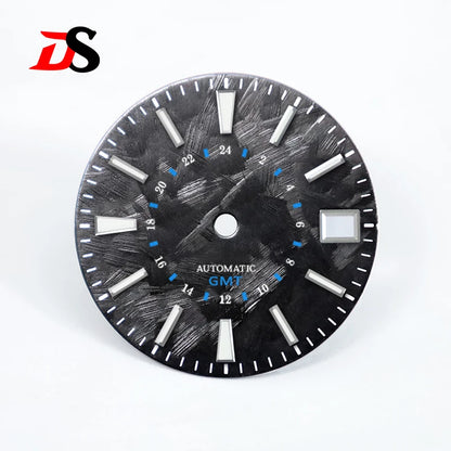 DS Sakura Blue GMT Dial 28.5mm Blue Lume NH34GMT Movement