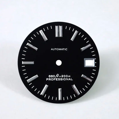 28.5mm Dial Gradient No Lume Matte Balck Dial NH35 Movement