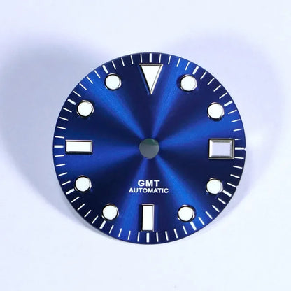 28.5mm Sunburst GMT Dial NH34 Movement