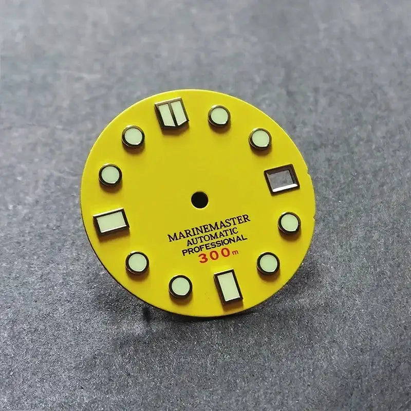 Marinemaster Dial 28.5mm BGW9 C3 Lume NH35NH36 Movement No Tick Mark