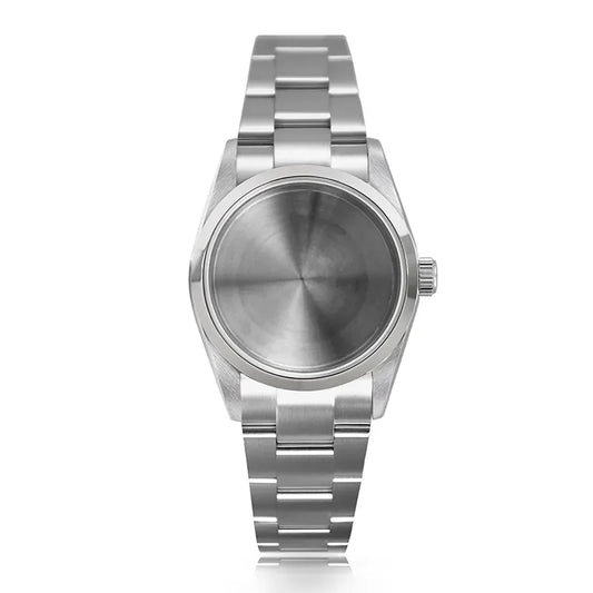 Vintage Oyster 36mm NH35 Case Sapphire Glass For NH36 NH38 Movement For Retro Quick release