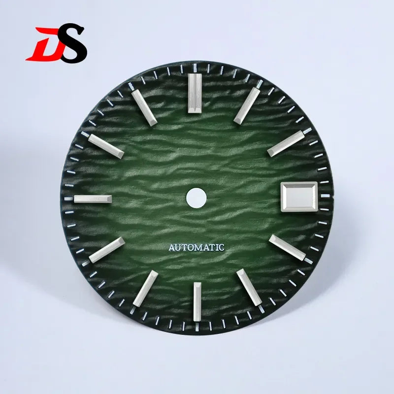 Gradient Wave Dial 28.5mm No Lume for NH35/NH38 Movement 3 O'clock Date/no Date