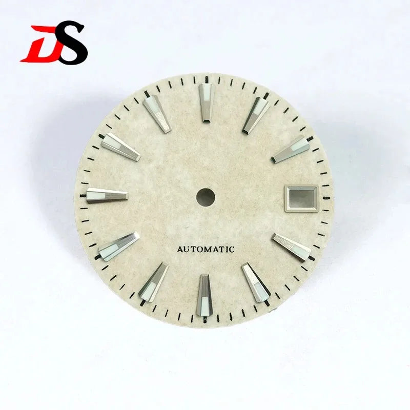 Artistic Retro Dial Brown Snowflake Cherry Blossom Sea of Clouds Texture Night NH35NH36 28.5mm