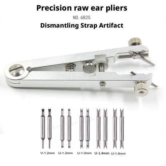 Watch Repair Tool Raw Ear Pliers Disassembly and Assembly of The Strap V-shaped Strap Removal Pliers Raw Ear Strap Remover