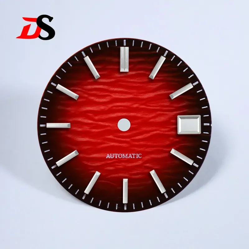 Gradient Wave Dial 28.5mm No Lume for NH35/NH38 Movement 3 O'clock Date/no Date